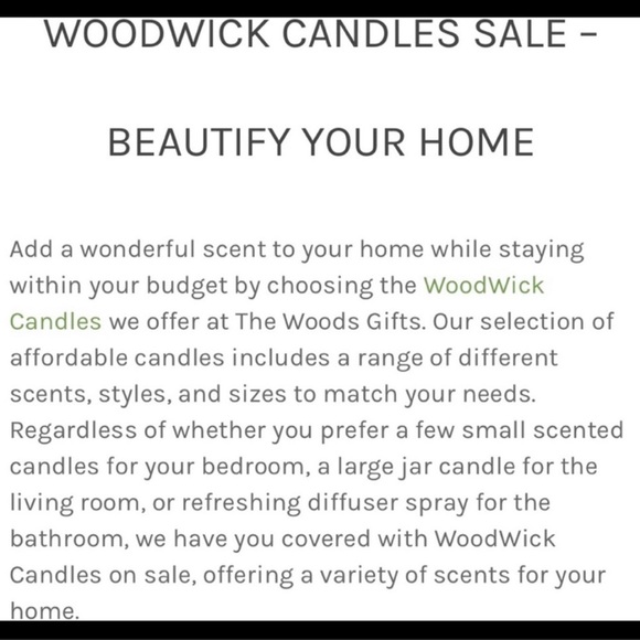 WOODWICK VANILLA BEAN (CAFE SWEETS) TRILOGY CANDLE - Picture 3 of 5